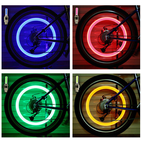 Image of Car Motorcycle Bike LED Wheel