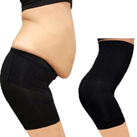 Image of Breathable Quick Dry High Waist Tummy Body Shaper Butt Lifter Plus Size