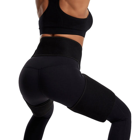 Image of Fitness 3 in 1 Low Waist Hip Body Shaper Slim Legs One Piece