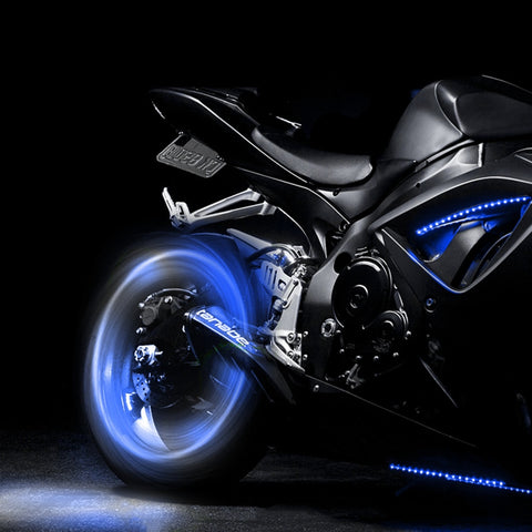 Image of Car Motorcycle Bike LED Wheel