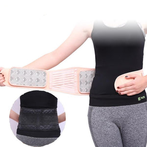 Adjustable Infrared Self Heating Posture Magnetic Lumbar Back Support Belt