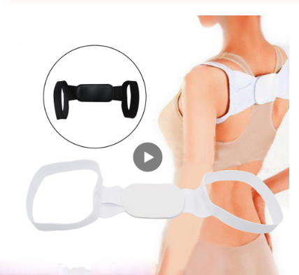 Image of Back Belt Brace Support Shoulder Corrector Straighten Posture