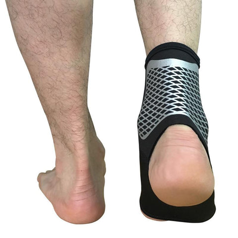 Image of Sports Ankle Support Elastic Brace Foot Protector Wrap Unisex (1 Piece)