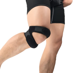 Adjustable Nylon Neoprene Knee Protector Unisex (1 Piece)