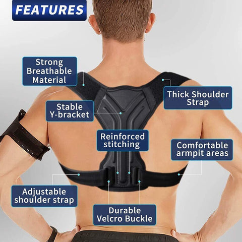 Back Posture Corrector Corset Support Belt