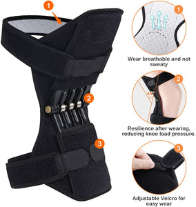 Breathable Non Slip Power Knee Stabilizer Support (Unisex)