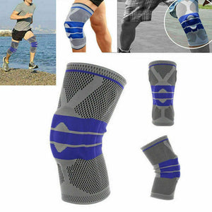 Sports Knee Brace Support Nylon Sleeve Compression Unisex (1 Piece)