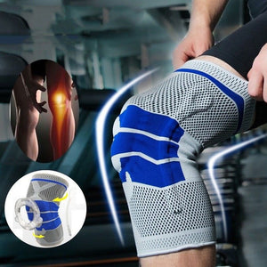 Sports Knee Brace Support Nylon Sleeve Compression Unisex (1 Piece)