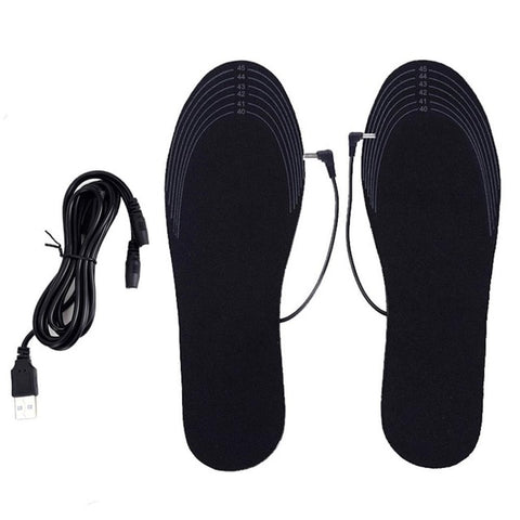 Image of Silicone Electric Heat Foot Insole Warmer Unisex