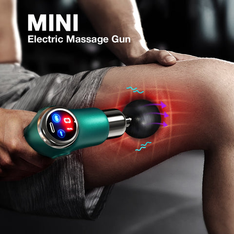 Mini Travel Size Muscle LED Massage Gun 32 Speed