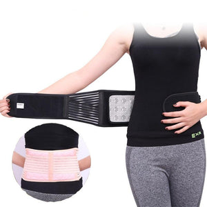 Adjustable Infrared Self Heating Posture Magnetic Lumbar Back Support Belt