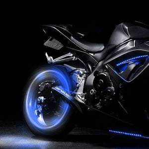 Car Motorcycle Bike LED Wheel Light